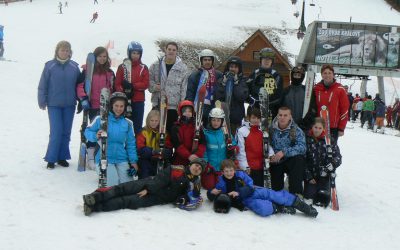 Lyžování na Rališce 2011